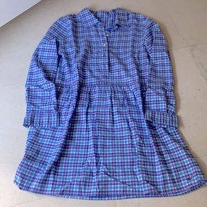 Vineyard Gines Girls plaid flannel dress. In excellent conditions. Size 10